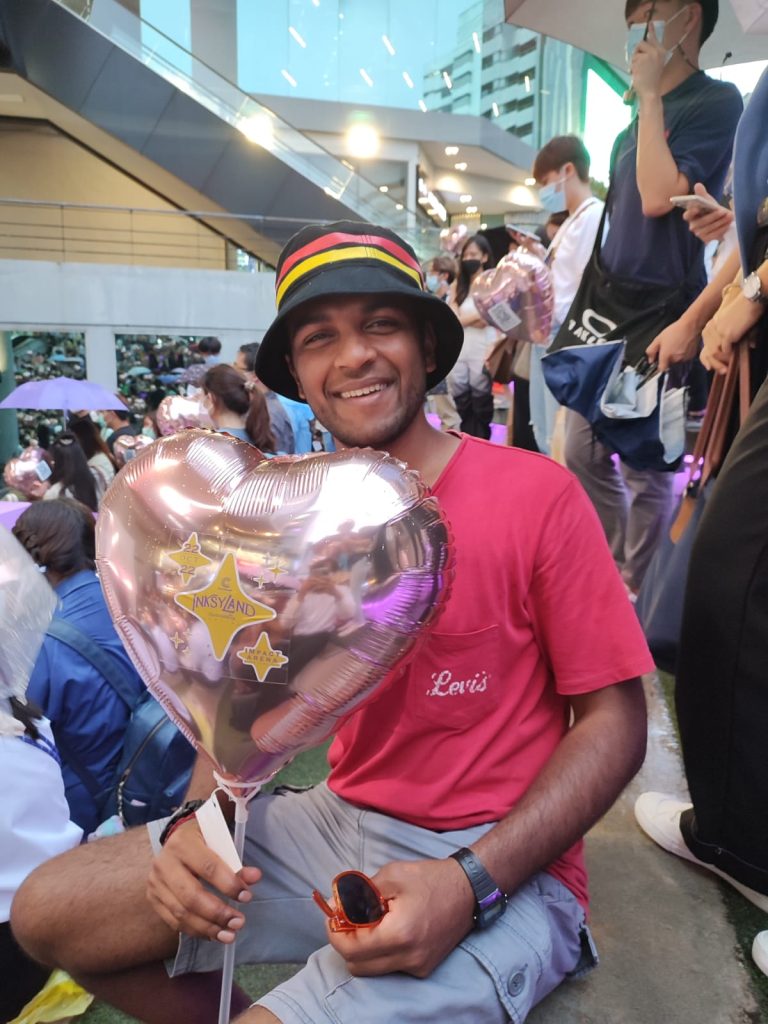 Attending a free concert in Bangkok